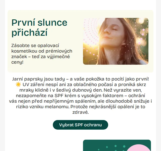 Pilulka.cz: Opalovací kosmetika až 50 % – duben 2026