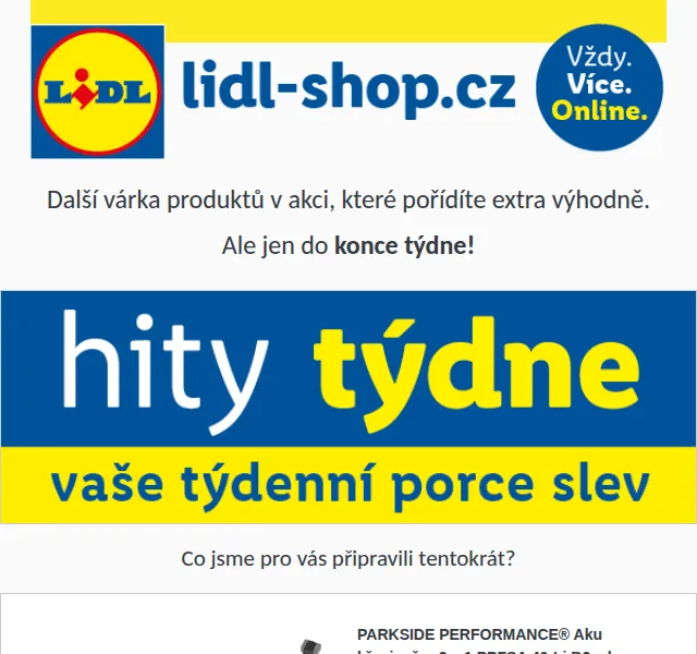Lidl: Víkendové hity týdne – slevy až 37 % – červen 2023 | Nuslet.cz