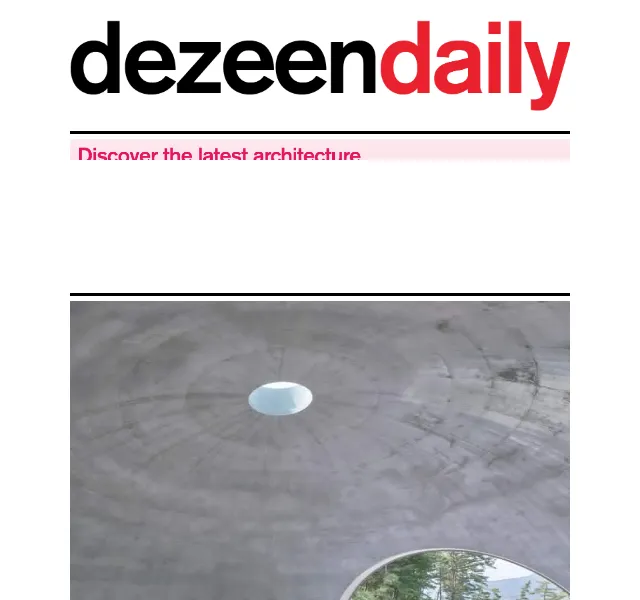 Dezeen Daily: Nová kolekce – červenec 2026 | Nuslet.cz