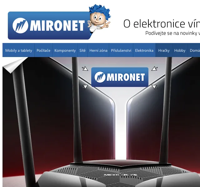 Mironet: Síťová zařízení Mercusys a TP-LINK – červen 2026 | Nuslet.cz
