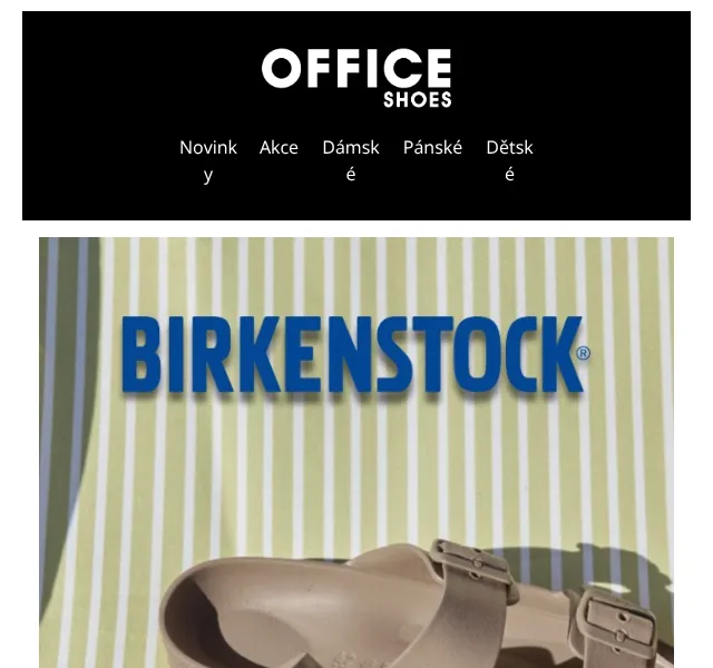 Office Shoes: Birkenstock EVA sleva – květen 2026 | Nuslet.cz