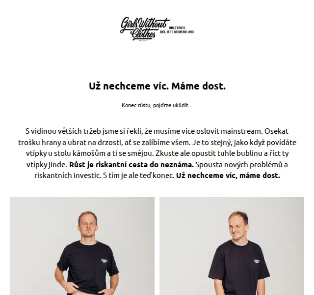 Girls Without Clothes: GWC kraťasy 2.0 – červen 2026 | Nuslet.cz