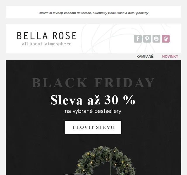 Bella Rose: SLEVA až 30 % na bestsellery – červen 2026 | Nuslet.cz