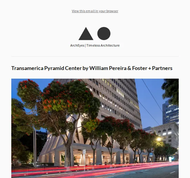 ArchEyes: Newsletter s architektonickými inspiracemi – červen 2026 | Nuslet.cz