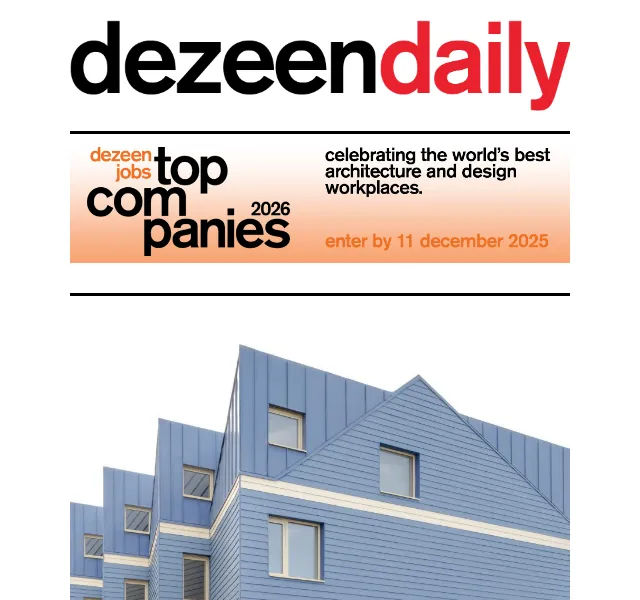 Dezeen Daily: Novinky ze světa architektury a designu – 23. června 2026 | Nuslet.cz