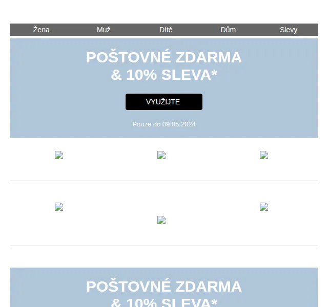 bonprix: Poštovné zdarma a 10% sleva – červen 2026 | Nuslet.cz
