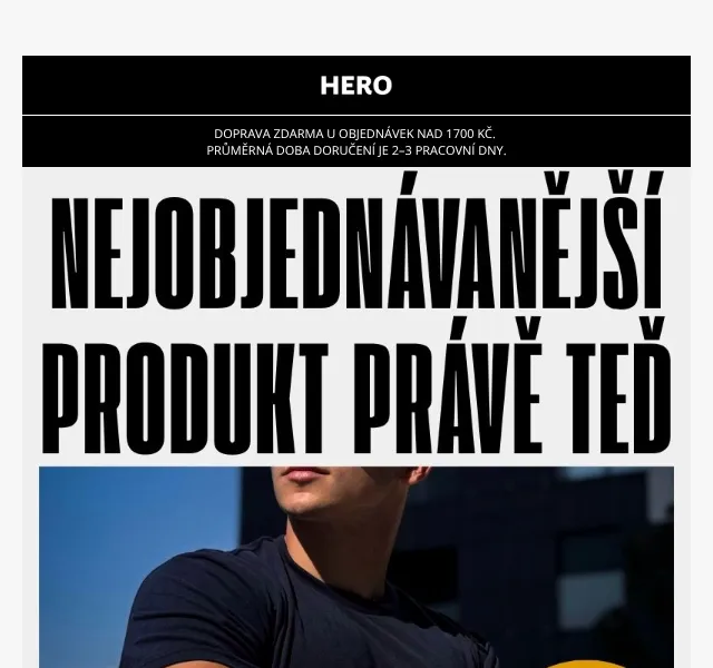 HERO tričko: sleva 34 % – květen 2026 | Nuslet.cz