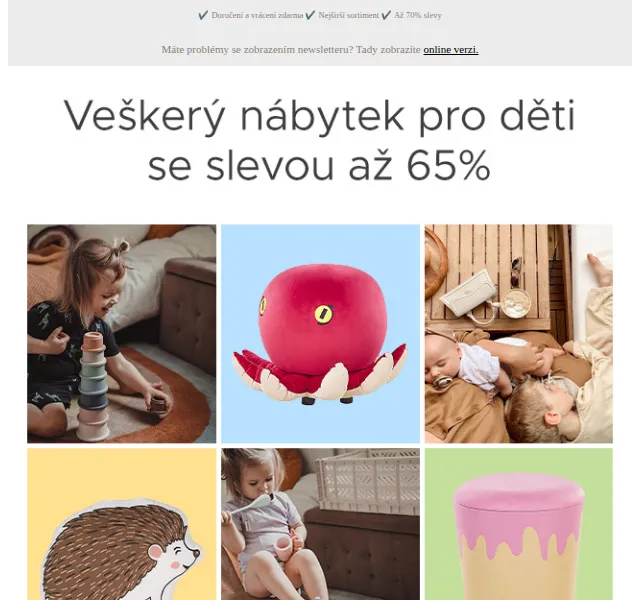 Beliani: Nábytek pro děti se slevou až 65 % – červen 2026 | Nuslet.cz