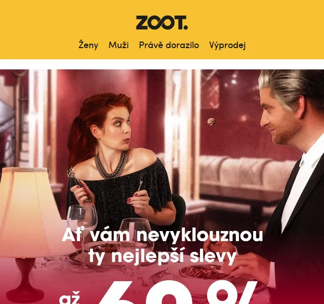 ZOOT: Bestsellery týdne až −60 % – červenec 2026 | Nuslet.cz