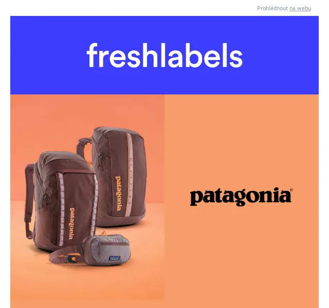 Freshlabels: Patagonia Black Hole a FREITAG student sleva 25 % – červenec 2026 | Nuslet.cz