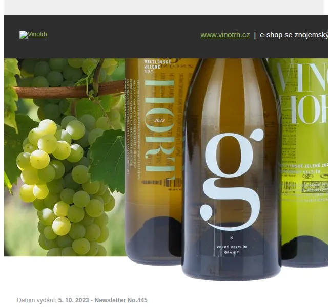 Vinotrh: Veltlín od Horta 3x jinak – říjen 2023 | Nuslet.cz