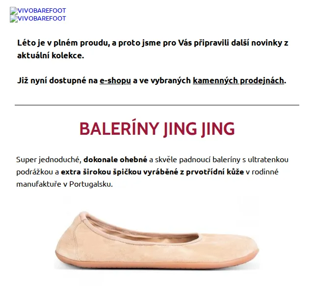VIVOBAREFOOT: Novinky z kolekce – červenec 2026 | Nuslet.cz