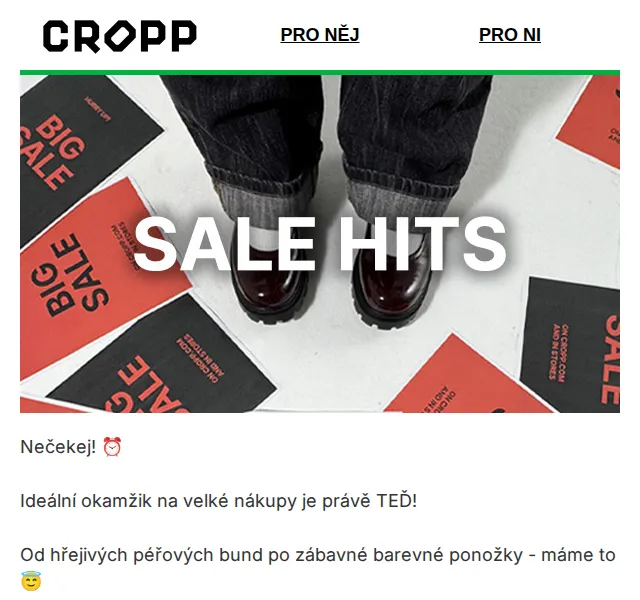 Cropp: Výprodej bestsellerů až -10 % – červen 2026 | Nuslet.cz