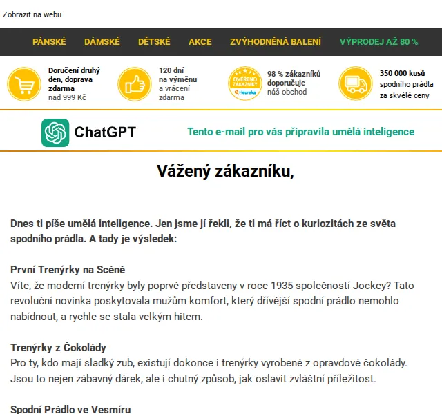 Lukáš z Trenýrkárna.cz: slevy až 80 % na spodní prádlo – červen 2026 | Nuslet.cz