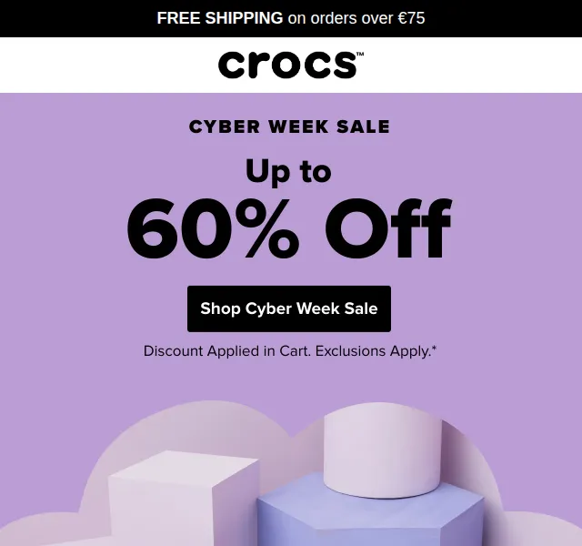 Crocs: slevy až 60 % na boty a Jibbitz – prosinec 2023 | Nuslet.cz