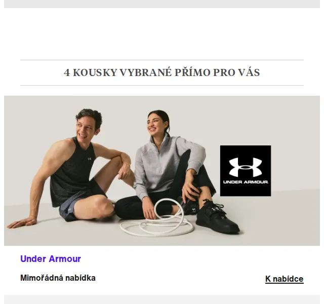 Lounge by Zalando: Under Armour, Coccinelle až 75 % – duben 2026