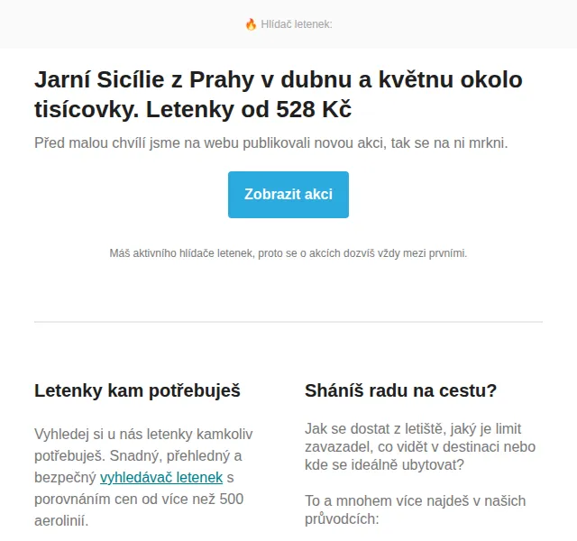 Cestujlevne.com: Letenky na Sicílii od 528 Kč – červen 2026 | Nuslet.cz