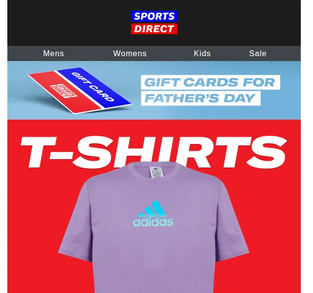 Sportsdirect.com: trička od 2 £ (70% sleva) – červen 2026 | Nuslet.cz