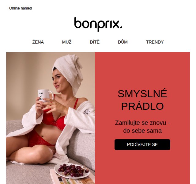 Bonprix: Smyslné prádlo – duben 2026 | Nuslet.cz