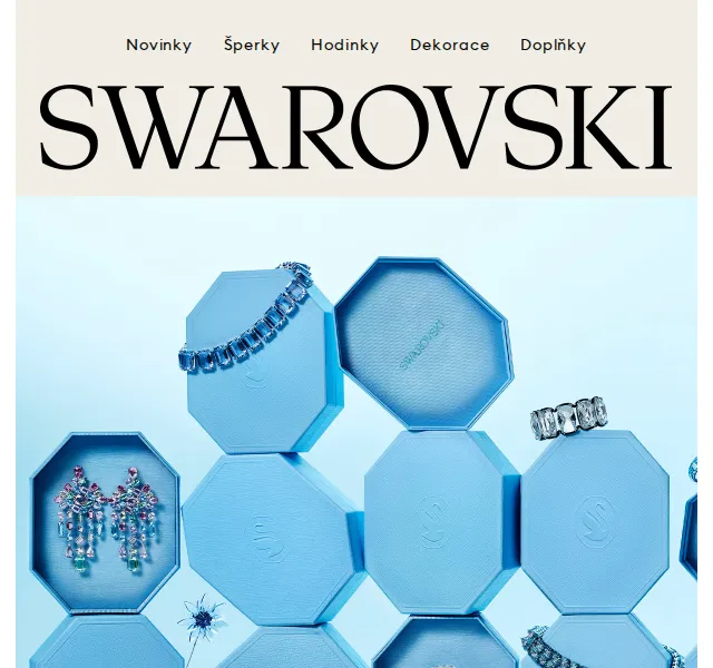 Swarovski: Šperky s dárkem 3 900 Kč – červen 2026 | Nuslet.cz