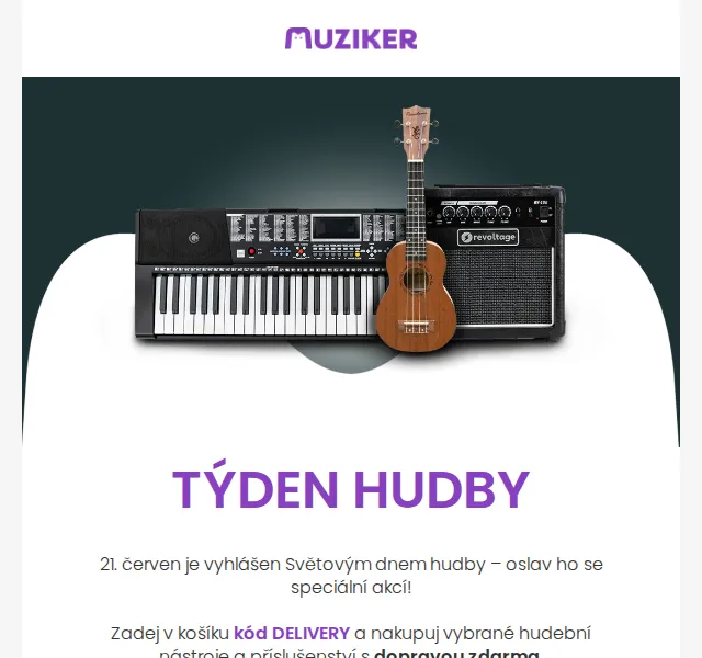 Muziker: Týden hudby s dopravou zdarma – červen 2026 | Nuslet.cz