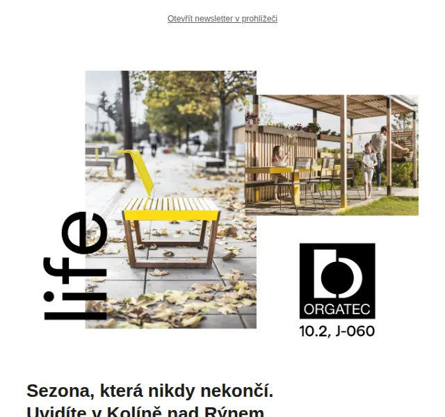 Egoé: Nový outdoorový nábytek a kostky Leva na ORGATEC 2022 – říjen 2022 | Nuslet.cz