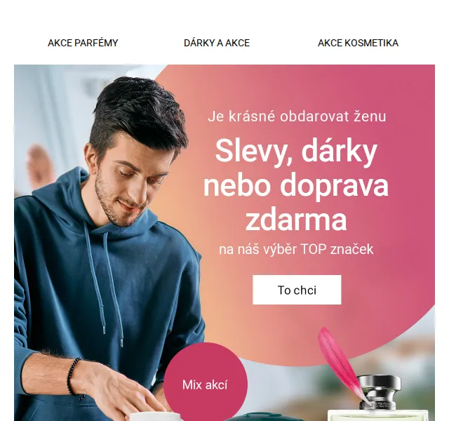 Notino: Sleva 15 % na dárky k MDŽ + akce na parfémy – červen 2026 | Nuslet.cz