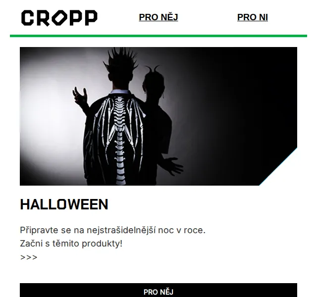 Cropp: Halloween kolekce – červenec 2026 | Nuslet.cz