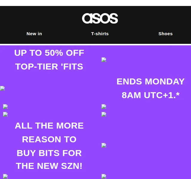 ASOS Sale: až 50% sleva na top značky – červen 2026 | Nuslet.cz
