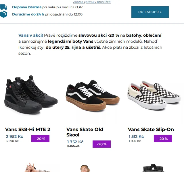 SNOWBOARD ZEZULA: Vans -20 % a splitboardy Jones – červen 2026 | Nuslet.cz