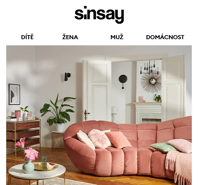 Sinsay HOME: Nová jarní kolekce – červen 2026 | Nuslet.cz