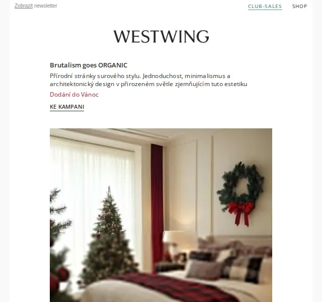 Westwing: Organic Brutalism a GreenPan – červen 2026 | Nuslet.cz