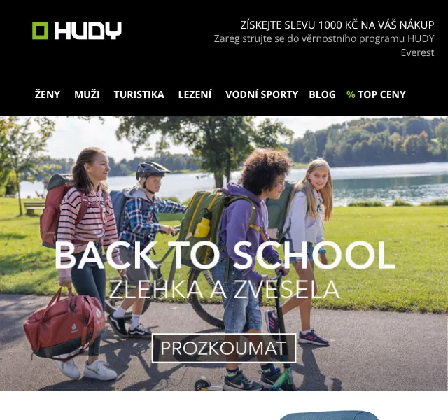 Hudy: Batohy Deuter, Dakine, Fjällräven – sleva až 1 050 Kč