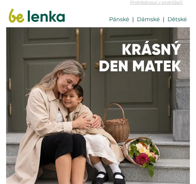 Sleva 20% na barefoot obuv Be Lenka - Den matek