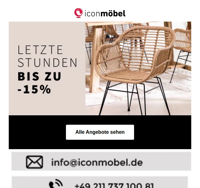 Icon Möbel: Nábytek ve slevě – červen 2026 | Nuslet.cz