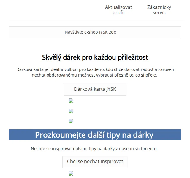 JYSK: Dárková karta – červen 2026 | Nuslet.cz