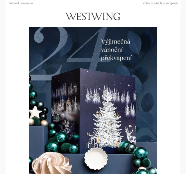 Westwing: adventní kalendář 2022 a koberce od 319 Kč – červen 2026 | Nuslet.cz