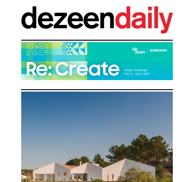 Dezeen Daily: Nová architektura a design – červen 2026 | Nuslet.cz