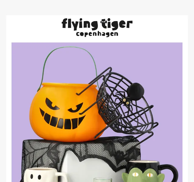 Flying Tiger Copenhagen: Halloweenské dekorace na stůl – červenec 2026 | Nuslet.cz