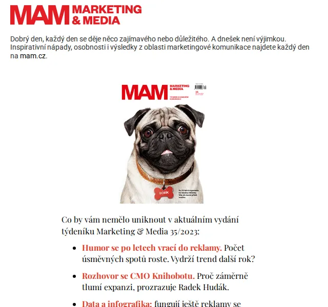 Marketing & Media: návrat humoru do reklamy – červen 2026 | Nuslet.cz