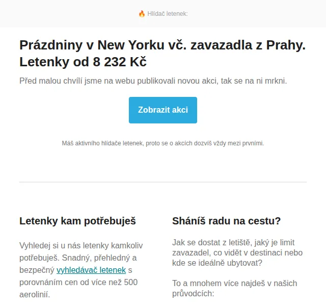 Cestujlevne.com: Letenky do New Yorku od 8 232 Kč – červen 2026 | Nuslet.cz