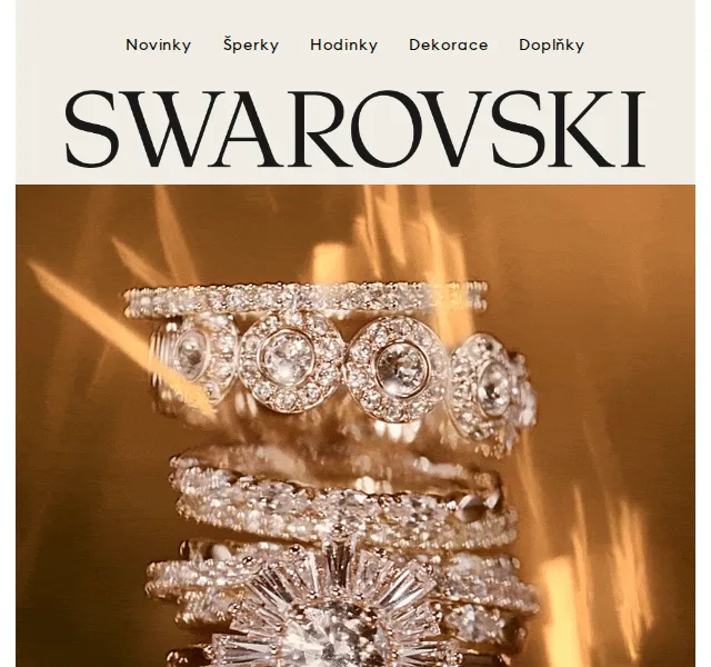 Swarovski: Šperky a prsteny – prosinec 2021 | Nuslet.cz