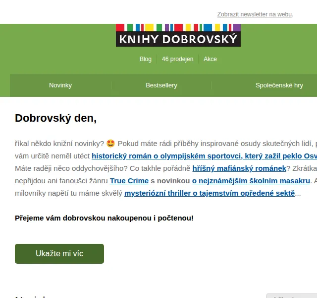 KnihyDobrovsky.cz: Knižní novinky – červen 2026 | Nuslet.cz