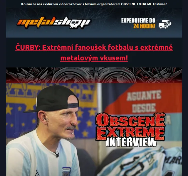 METALSHOP: Rozhovor s Čurbym z Obscene Extreme – červen 2026 | Nuslet.cz