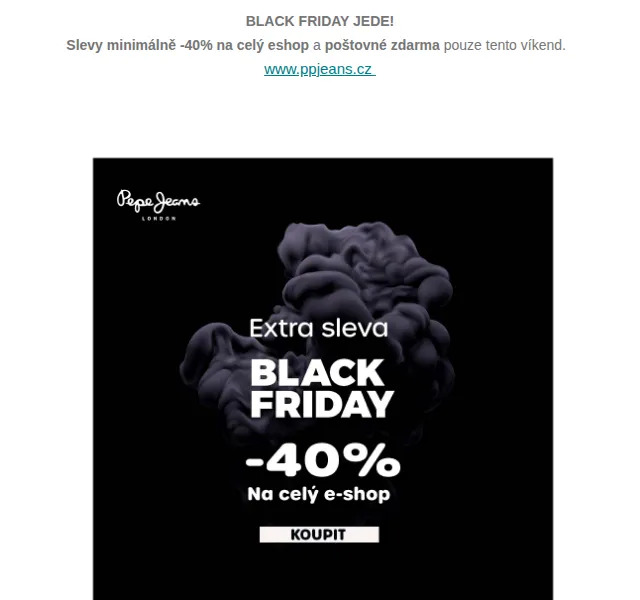 Pepe Jeans - Custom_Design - Palladium: Black Friday slevy -40 % – červen 2026 | Nuslet.cz