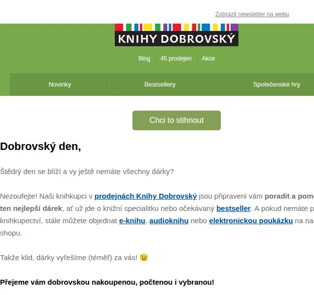 KnihyDobrovsky.cz: Poradíme dárky s knihami – červenec 2026 | Nuslet.cz