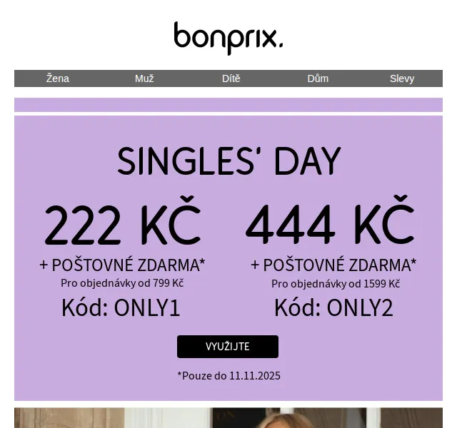 bonprix: Sleva až 444 Kč na módní kolekci – červen 2026 | Nuslet.cz