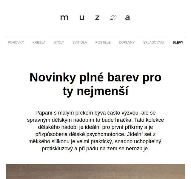 MUZZA: Novinky dětského nádobí Iphany – červen 2026 | Nuslet.cz