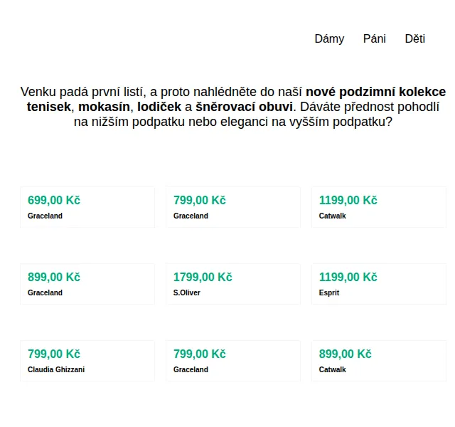 DEICHMANN: Podzimní kolekce obuvi – říjen 2026 | Nuslet.cz