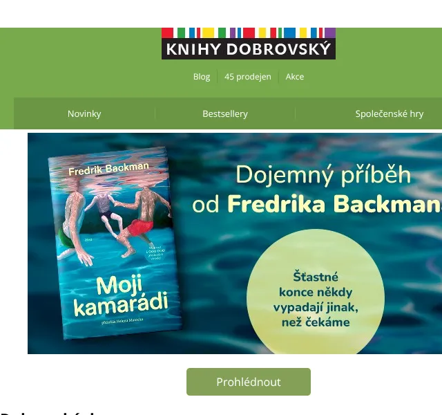 KnihyDobrovsky.cz: Novinky až do 449 Kč – říjen 2026